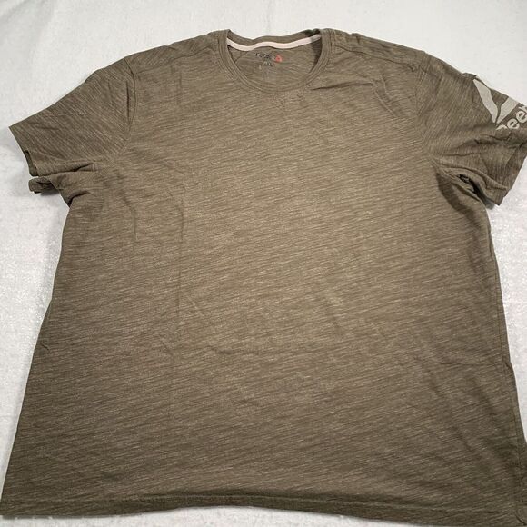 Reebok Other - Reebok‎ Crossfit Shirt Mens 2XL Brown Short Sleeve